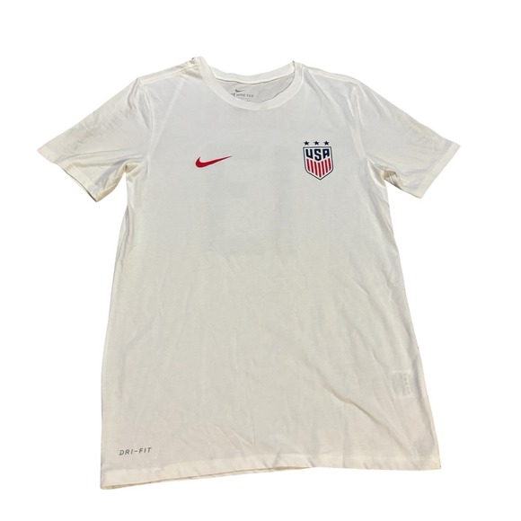 Nike Alex‎ Morgan US Women's National Soccer Team Shirt White Women's Small - Picture 1 of 10